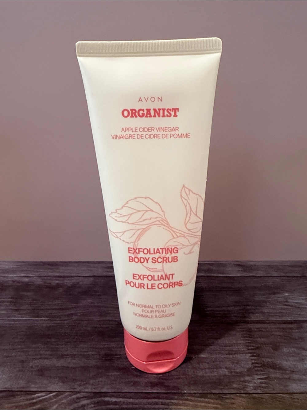 Avon Organist exfoliating body scrub 6.7 fl oz